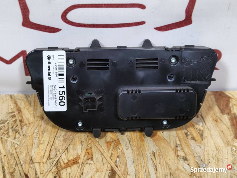 Panel Nawiewu Klimatyzacji Opel Mokka X 39081560 osobowe Panele sterowania, przełączniki Pleszew