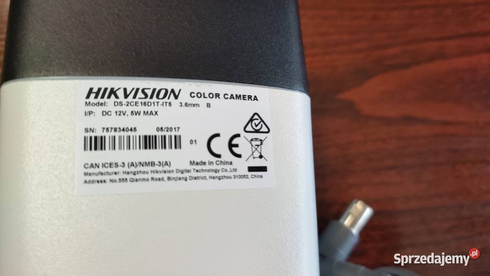 Kamera Hikvision DS2CE16D1TIT5 Szczecin