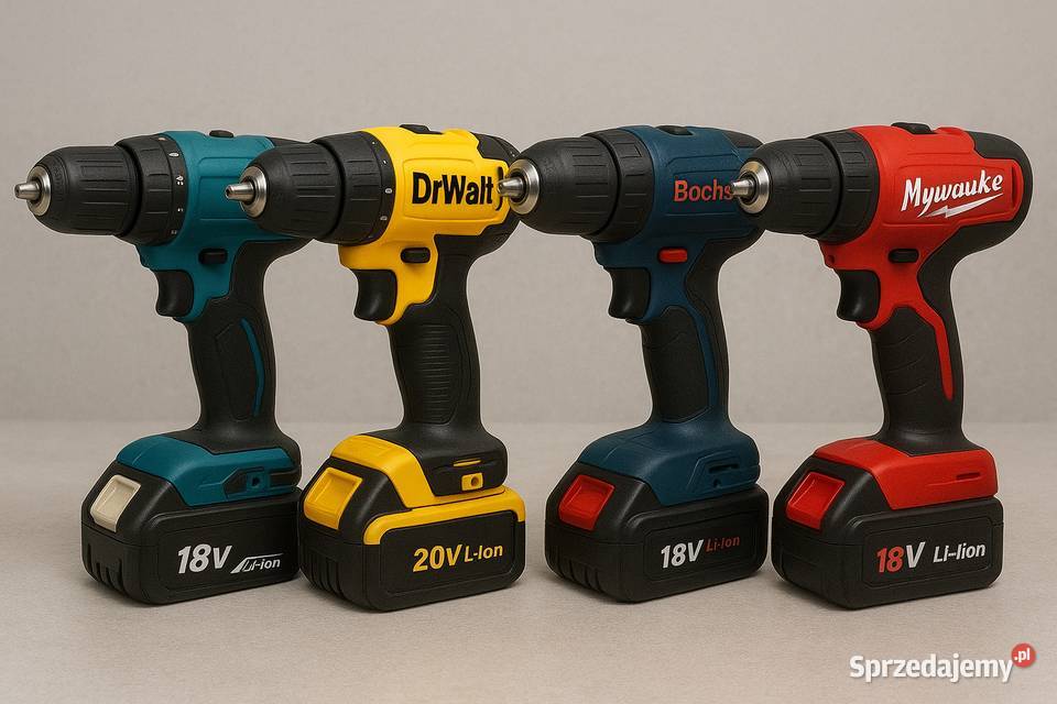 Nowe wkrętarki OKAZJA Makita DeWalt Milwaukee Kraków