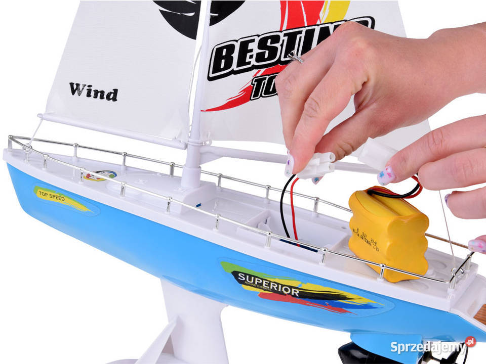 Zdalnie sterowany Jacht żaglowy Żaglówka na