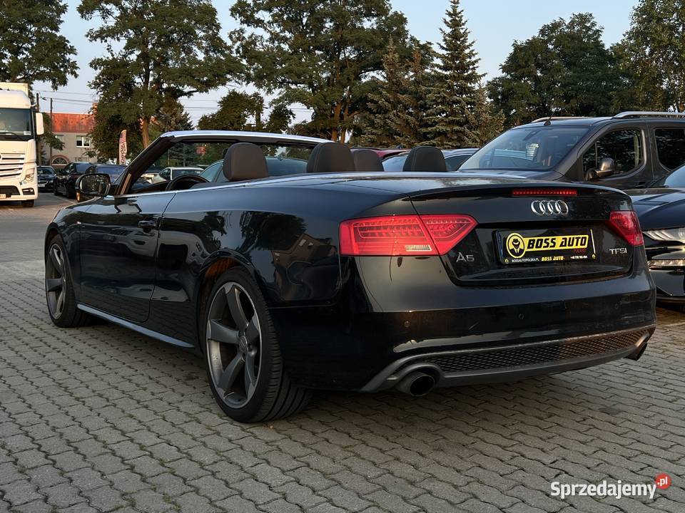 Audi A5 Kabriolet 2015 asystent pasa ruchu mazowieckie Warszawa