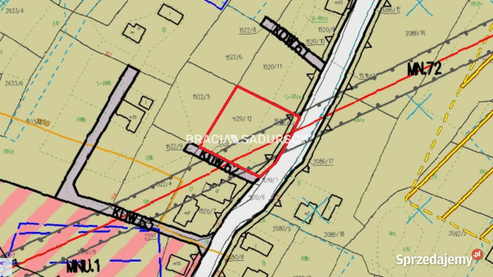 Grunt 1528m2 Kalwaria Zebrzydowska Sprzedaż