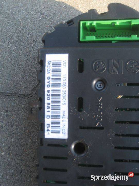 skoda fabia i 1 i lift 0407r 19tdi 101 komputer osobowe Rakoniewice