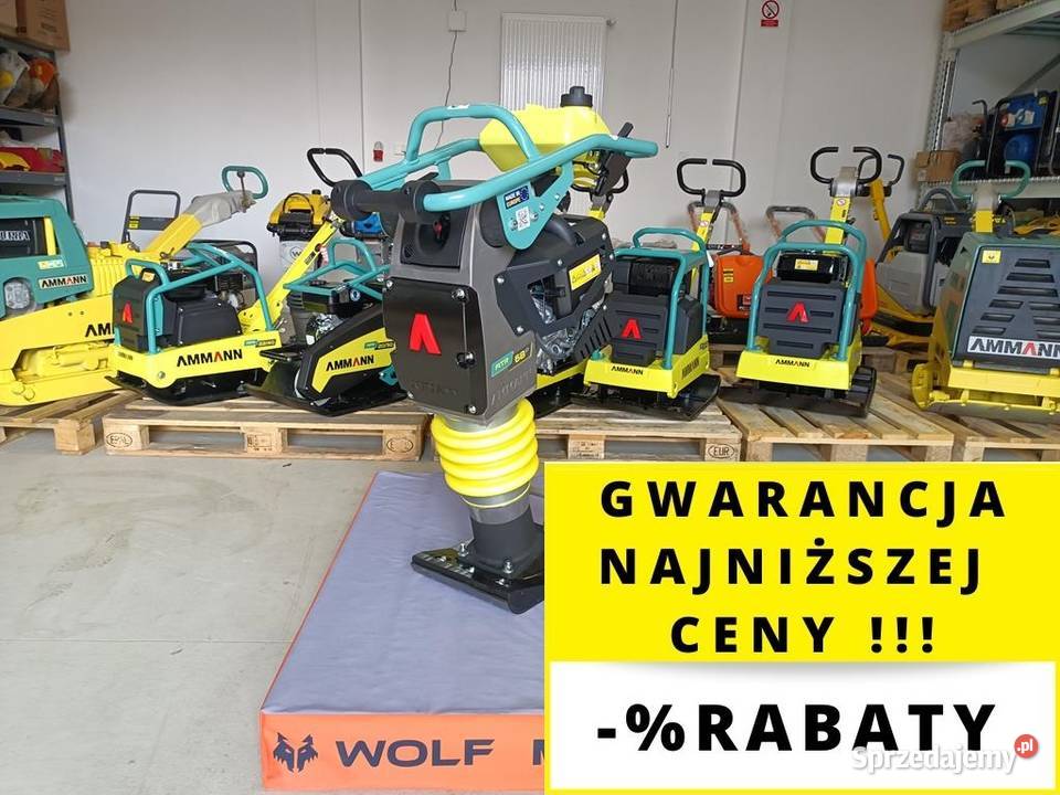 STOPA WIBRACYJNA UBIJAK AMMANN ATR 68 P NOWY Trzebnica