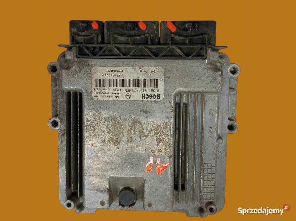 STEROWNIK SILNIKA 0281019075 237101074R 16D 130 Sterowniki