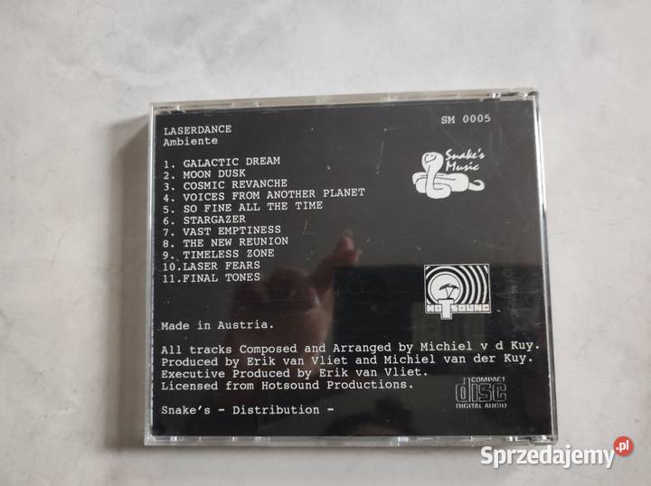 Laser Dance ambiente disco elektronika muzyka cd CD Kielce