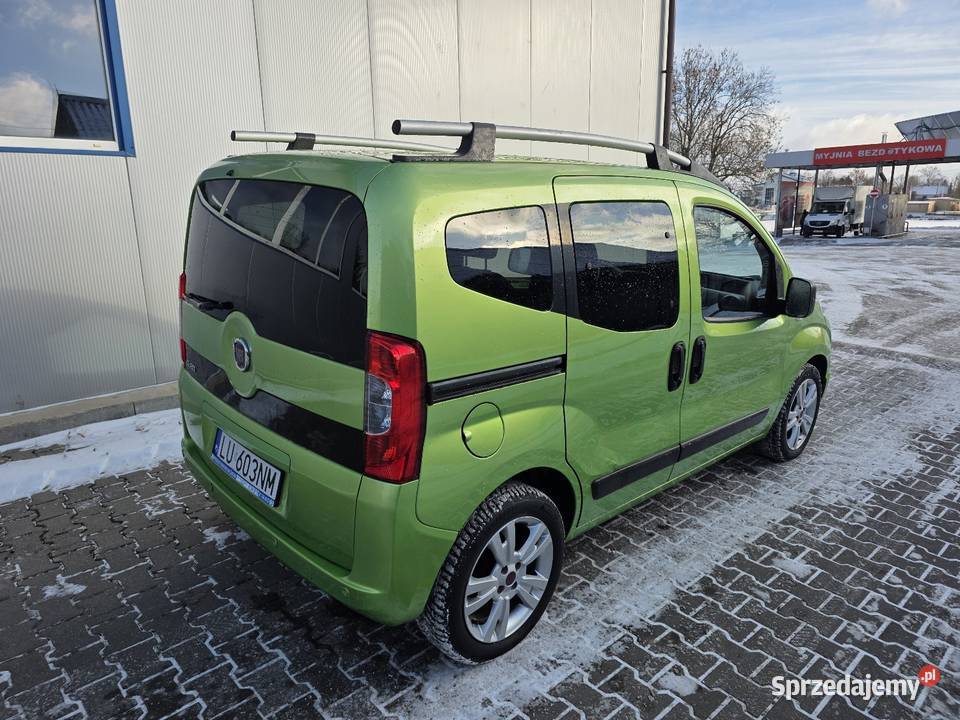 Fiat Qubo 14 BGaz StagKlimatyzacja 5Osobowy lakier metallic Qubo lubelskie Mełgiew