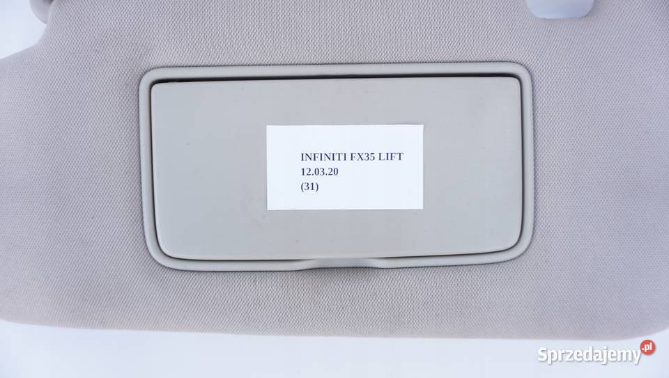 OSŁONA PRZECIWSŁONECZNA PL INFINITI FX35 FX45