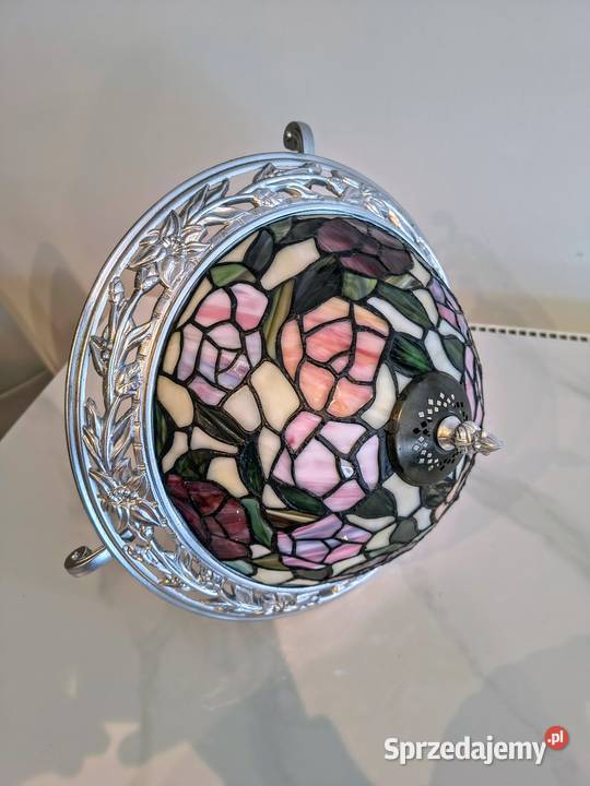 Tiffany lampa wisząca witrażowa plafon kwiaty Plafony Zaręba sprzedam