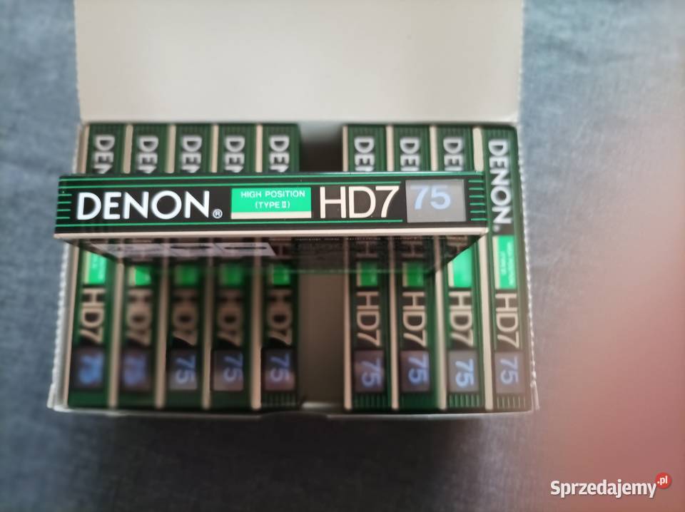 Kaseta DENON HD7 Premium 75 Super Chrom CrO2 10 Warszawa