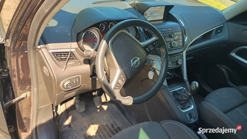 Opel Zafira c 2013r LPG 7 osób benzyna+LPG lubuskie Wschowa