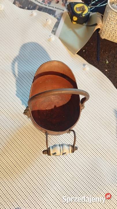 Donica węglarkaozdoba mosiądz lubuskie Słubice sprzedam