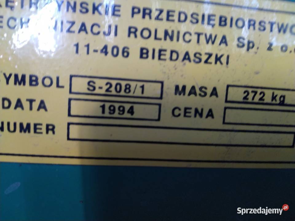 Sadzarka do ziemniaków podlaskie