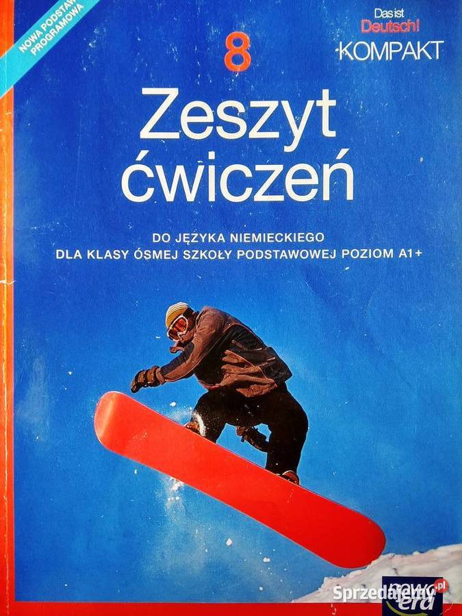 Zeszyt ćwiczeń 8 niemiecki outlet szkolny Warszawa sprzedam