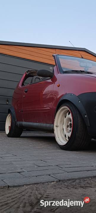 Fiat Seicento szeroka stal lampy tył zawieszenie