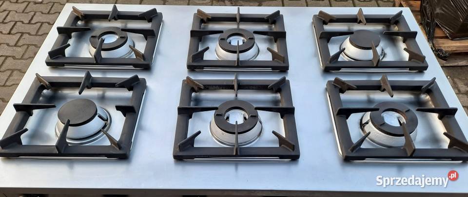 KUCHNIA GAZ 6 PAL KROMET DUŻA MOCNA 42 KW M1286N Nowe Skalmierzyce
