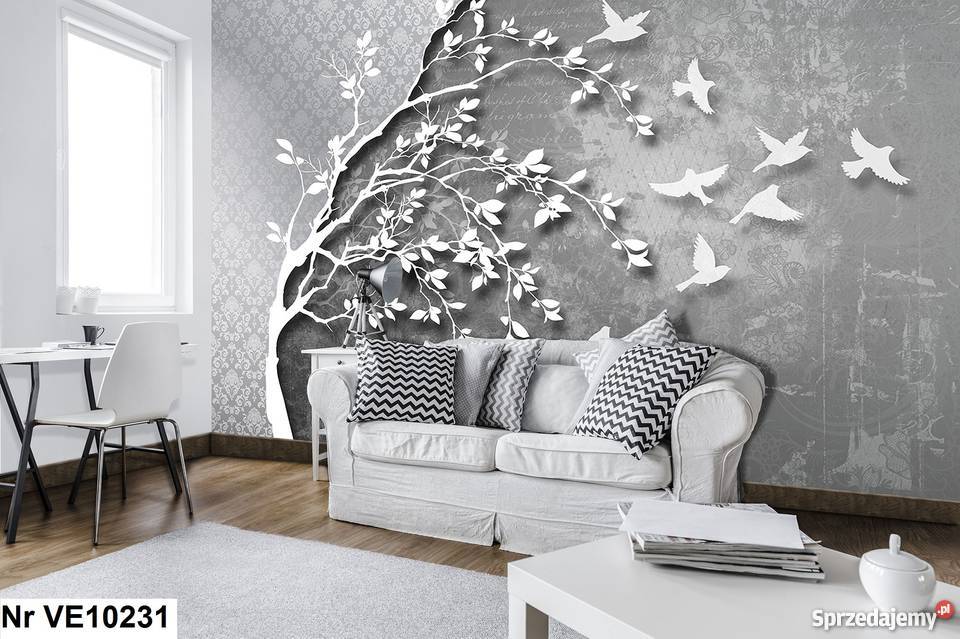 Tapeta fototapeta Drzewo dmuchawiec motyle Leszno