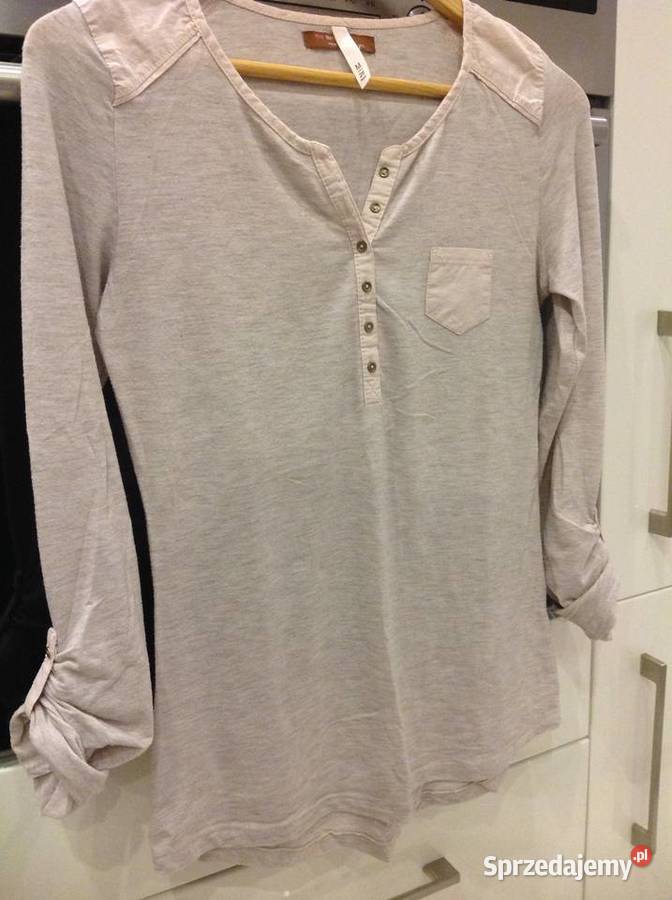 Bluzka Dzianinowa Damska BERSHKA SM długi rękaw długi Nowa Sól