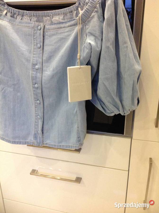 Bluzka Jeans Hiszpanka Damska Miss Sixty S Nowa Moda i Styl Nowa Sól