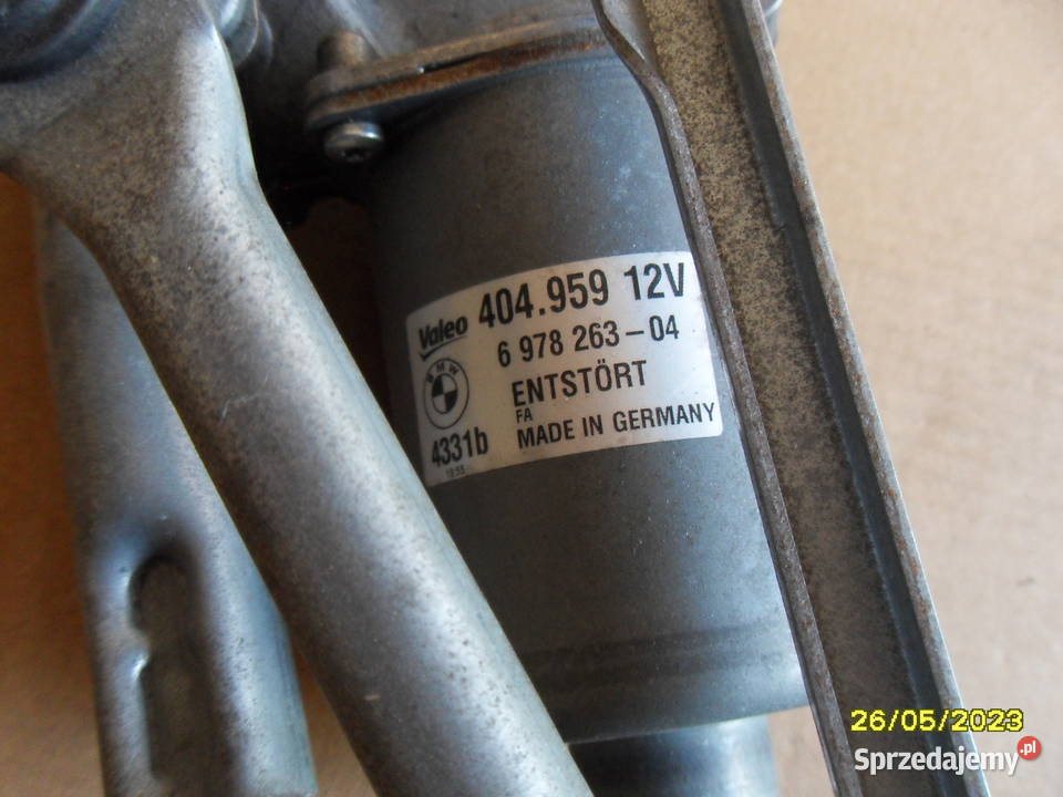 Mechanizm wycieraczek bmw e9091 valeo 404959 Poznań