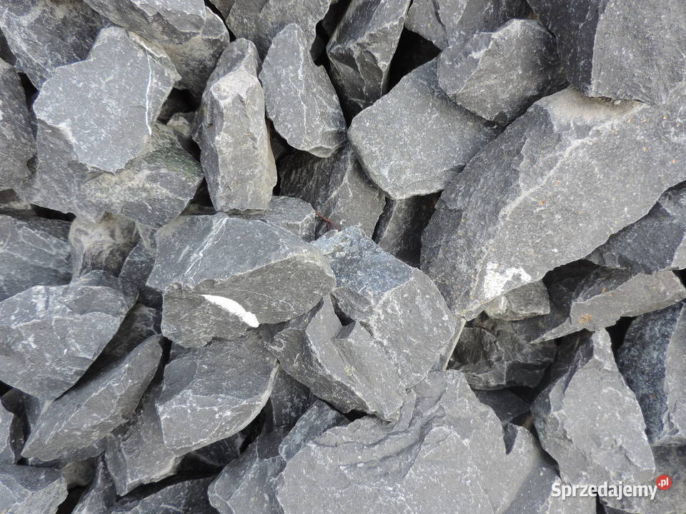 KAMIEŃ do gabionu CZARNY BAZALTOWY 40120 Gabion Oświęcim