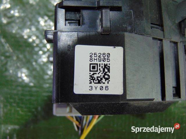 PRZEŁĄCZNIK WYCIERACZEK NISSAN XTRAIL 252608H905 sprzedam