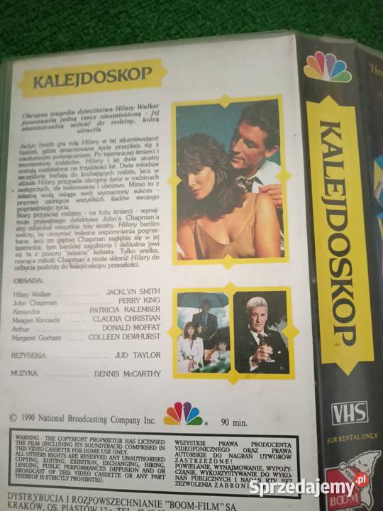 Kaseta VHS film Kalejdoskop