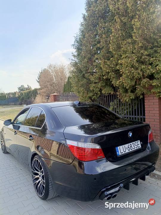 BMW 5 e60 LPG GAZ benzyna M pakiet SkóraXenon Motoryzacja Lublin