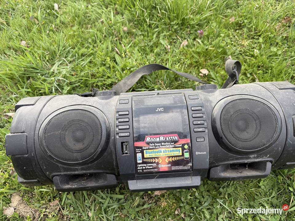 Radio garażowe boombox JVC BLUETOOTH Kłodawa