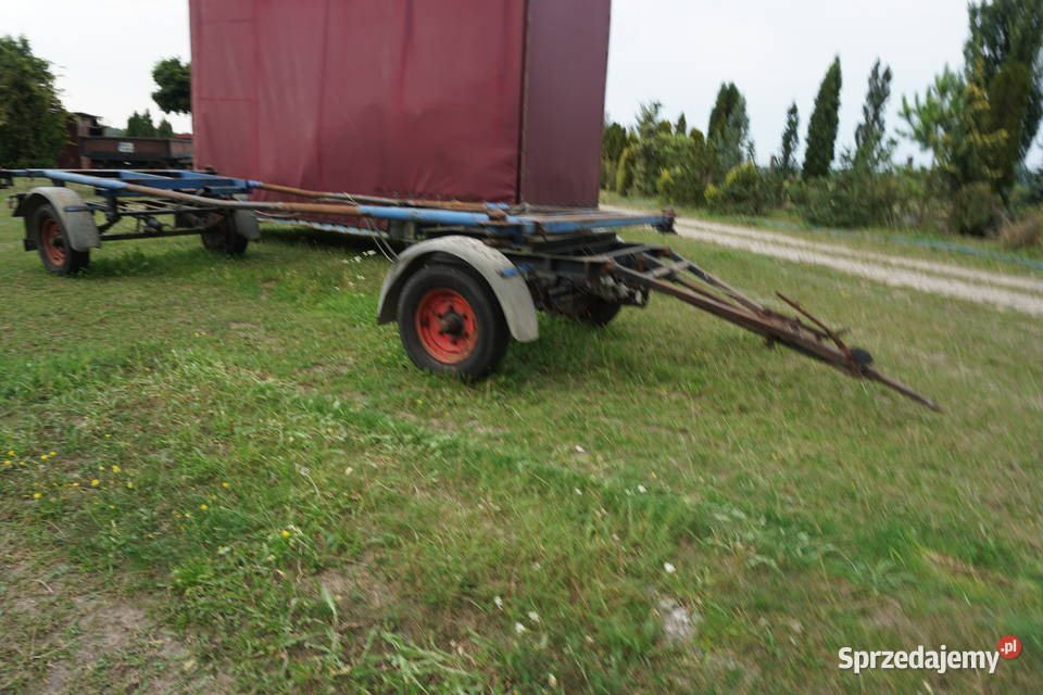 przyczepa ROLNICZA jost bdf RESOR osie BPW nieuszkodzony Radom