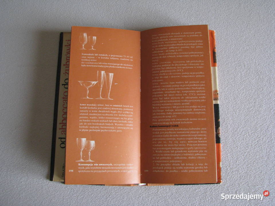 abboccato do żubrówki Wszystko o napojach Jan Rok wydania 1978 małopolskie Brzegi