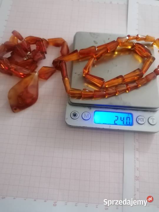 Naszyjnik Bursztyn Vintage Białystok