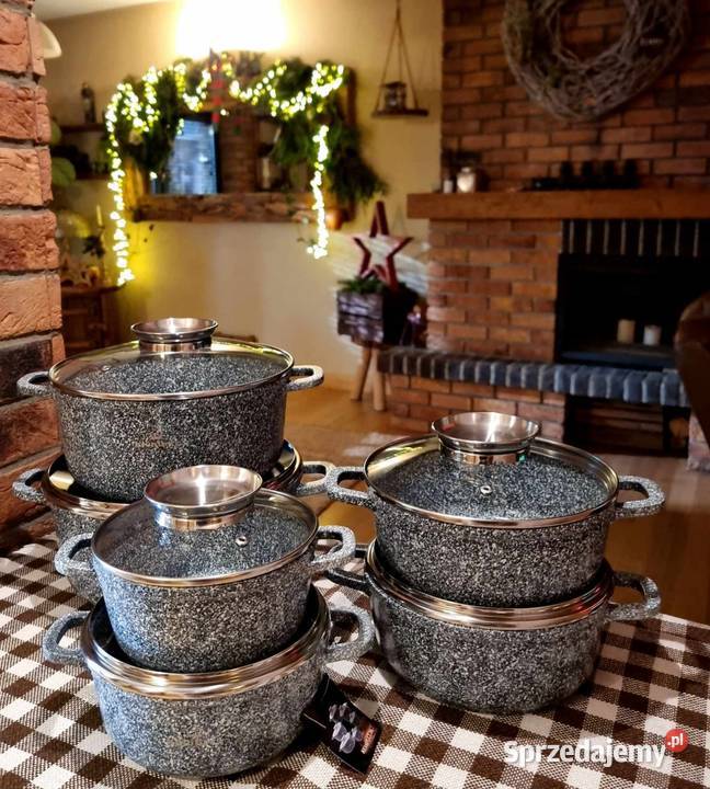 Garnki marmur 6 Łódź