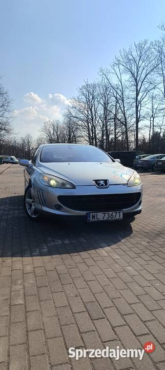 Zadbany Kocur Peugeot 407 Coupe Legionowo