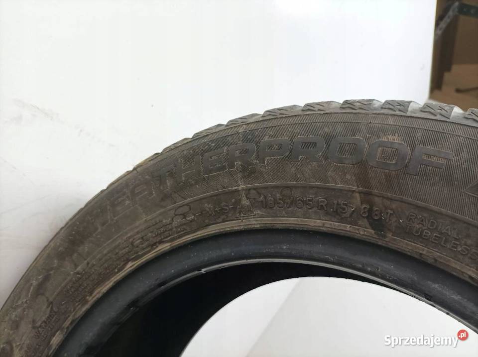 2x OPONA CAŁOROCZNA NOKIAN WEATHEPROOF 18565R15 Samochodowe