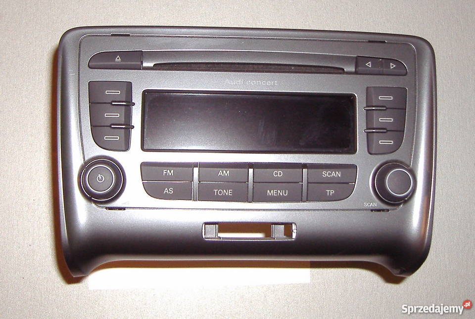 AUDI TT CONCERT RADIO CD 8J0035186K KOD Radioodtwarzacze Katowice sprzedam
