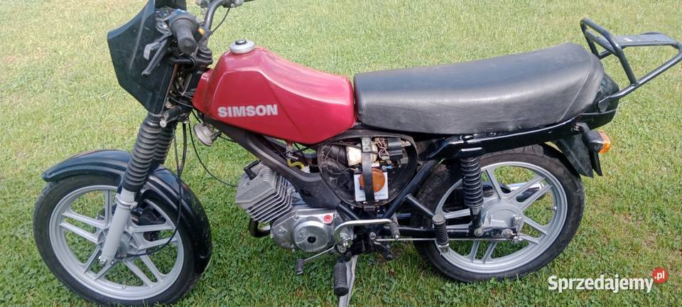 łoPiękny oryginalny Simson S 53 Lubartów