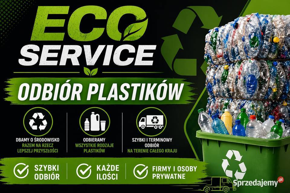 ODBIÓR PLASTIKÓW ŁÓDŹ ZGIERZ POPRODUKCYJNE ITP Łódź