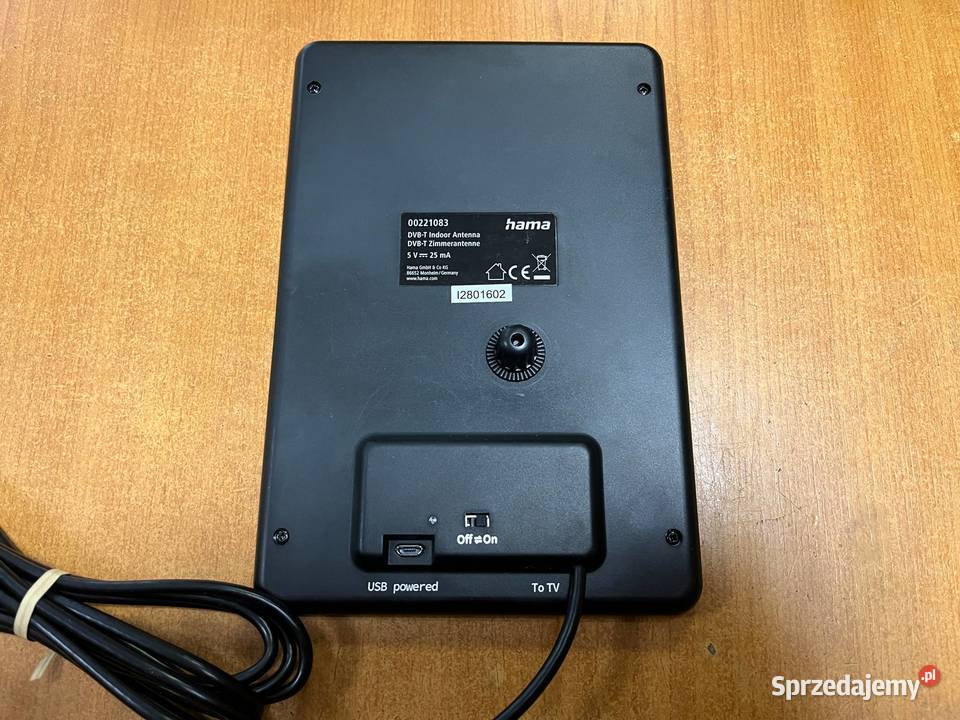 Antena wewnętrzna Hama DVBT2 GWARANCJA Elbląg sprzedam