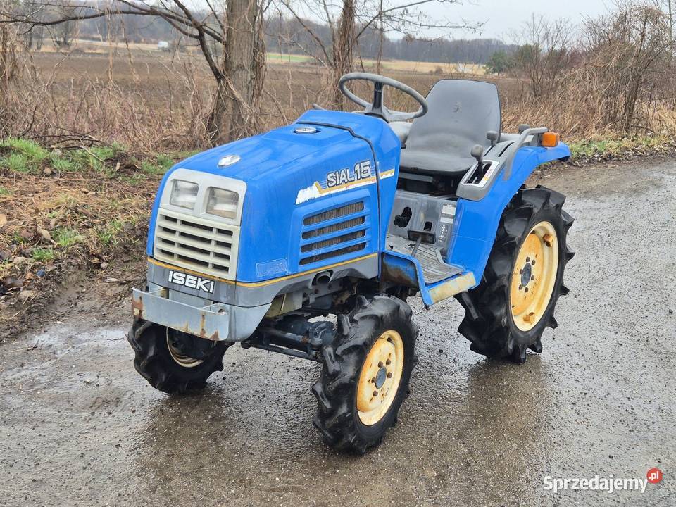 Traktorek ISEKI SIAL TF15D 15 44 Wspomaganie Małuszyn