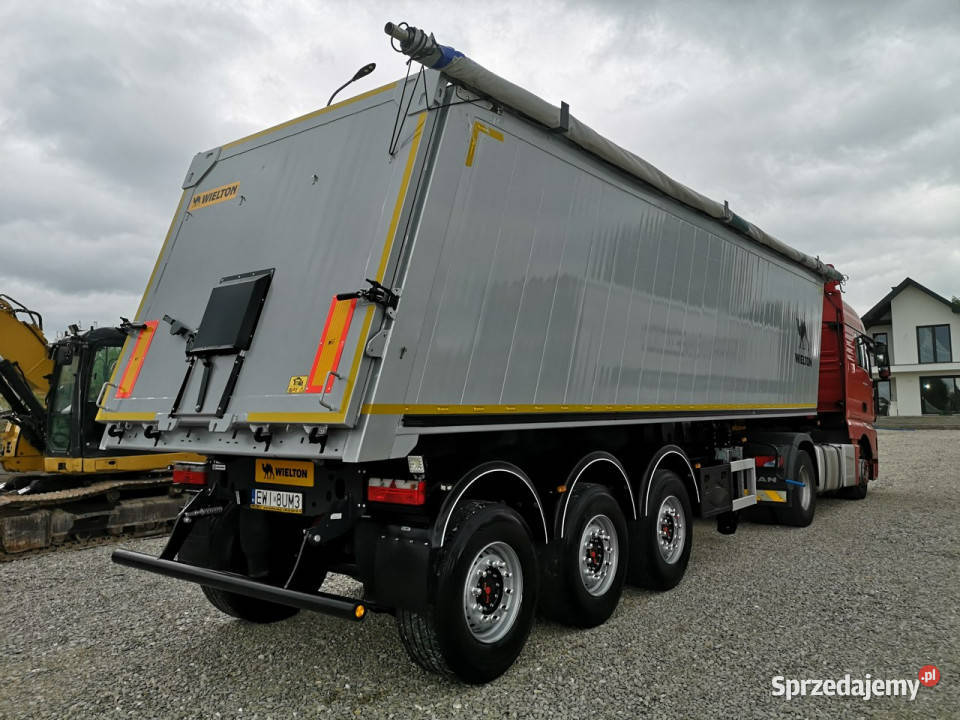 wywrotka Wielton Wywrotka Aluminiowa 42m3 Osie pełny VAT