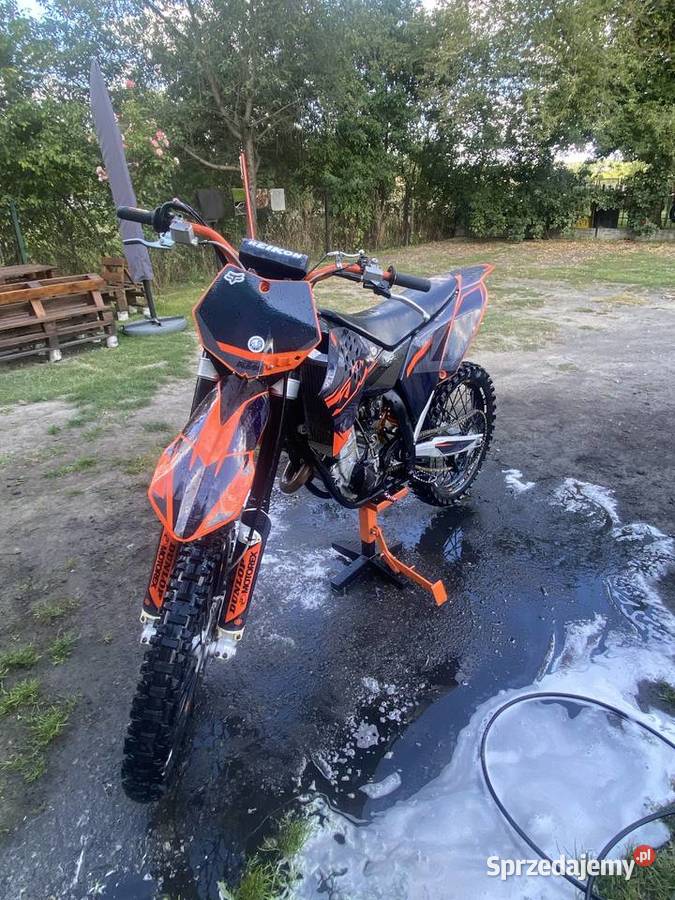 KTM sxf 250 2008 KTM łódzkie Kruszewiec