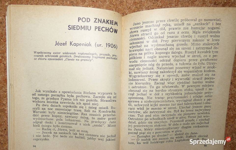 MŁ Siedem opowieści tatrzańskich Proza i poezja Warszawa