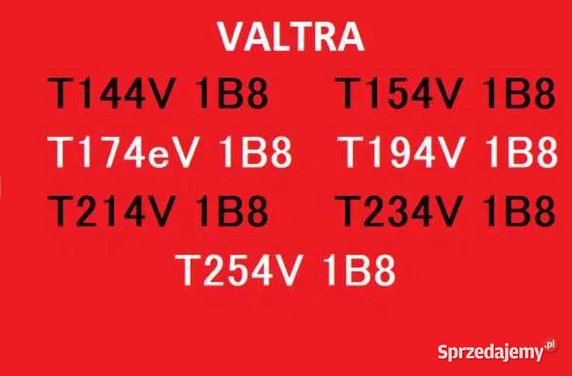 VALTRA T144V 1B8T174eVT214V 1B8T234V instrukcja Gdańsk