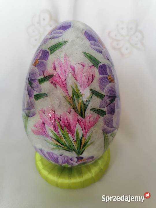 jajko pisanka jajo 12 hand made stroik ozdoba Sierpc