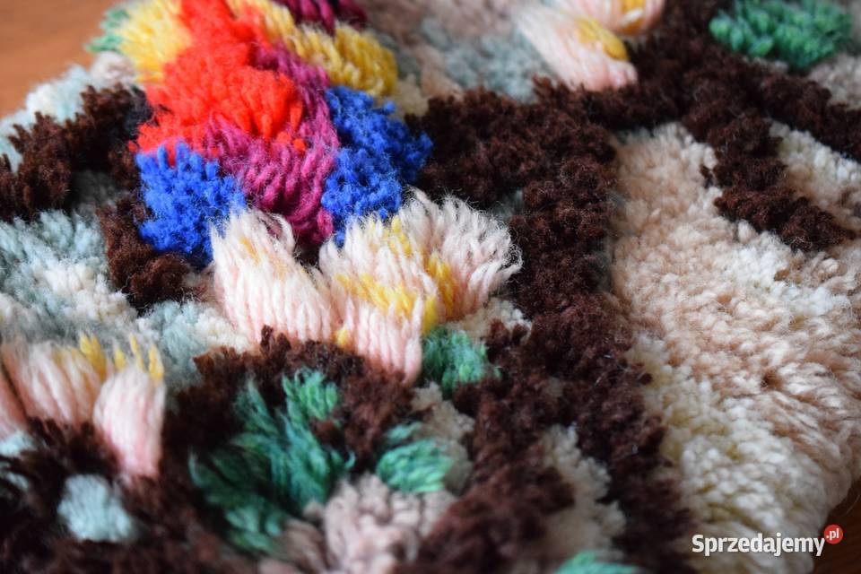 Kilim Vintage PRL Cepelia ręcznie tkany Dekoracje i ozdoby Bydgoszcz