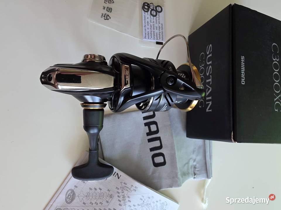Kołowrotek Shimano Sustain FJ C3000 XG doskonały Sport i Wypoczynek Zamość