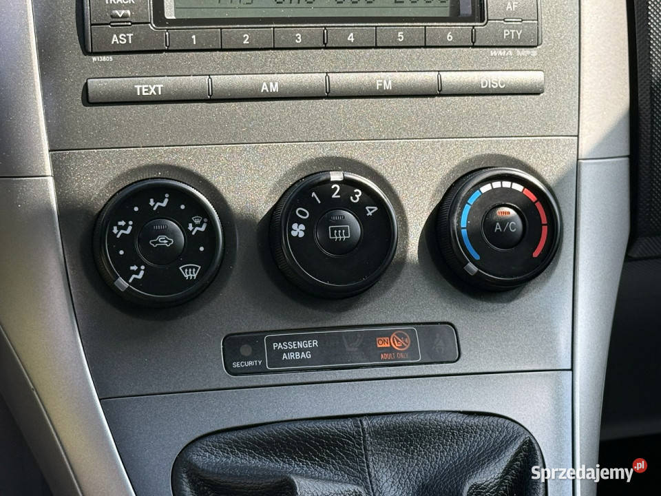 Toyota Auris 14D4D 90 grafitowy mazowieckie Węgrów