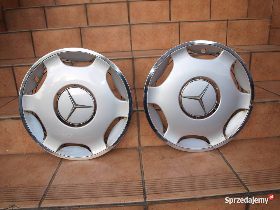 Mercedes kołpaki 15 chrom oryginalne komplet 4 Kołpaki sprzedam