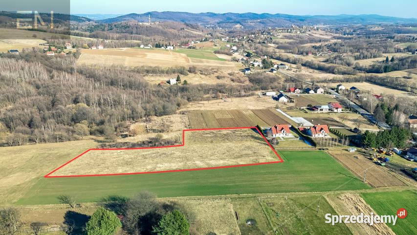 Działkę sprzedam 12100m2 Glinik Średni
